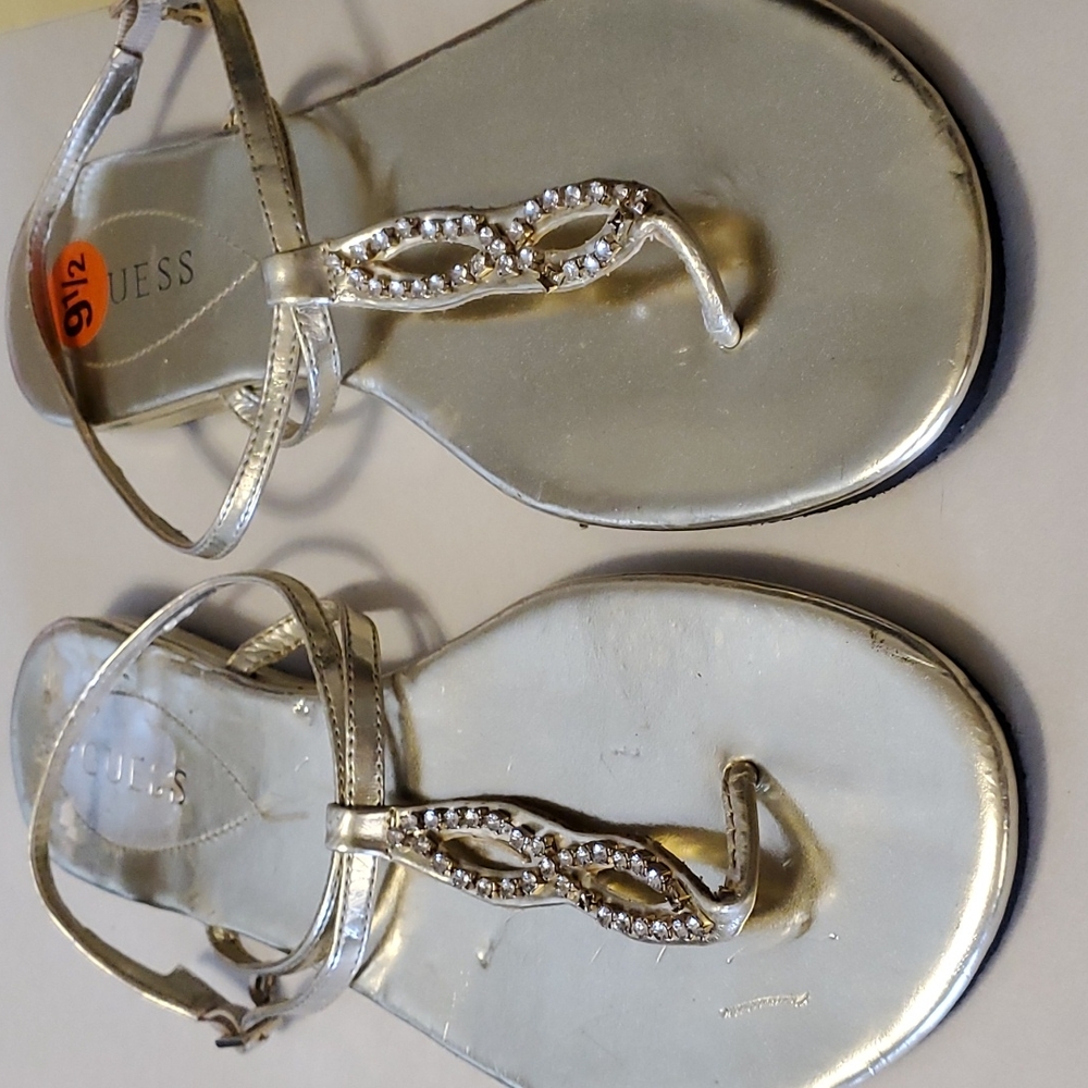 Guess Gold Sandals